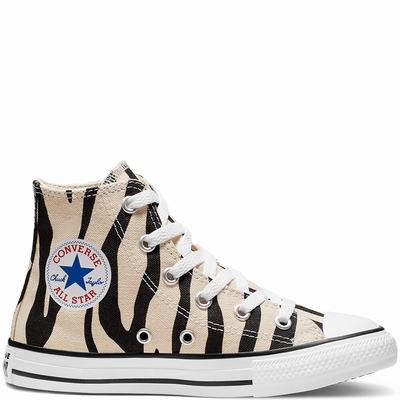 Gyerek Converse Archive Zebra Chuck Taylor All Star Magasszárú Cipő CO9318056 Fekete/Bézs